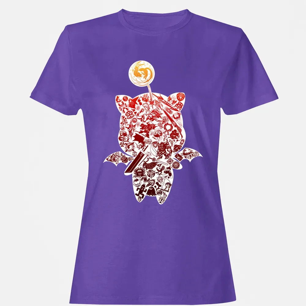 Fantasy Moogle verse Red Women's T-shirt - 12