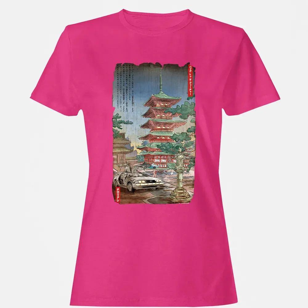 Time Machine In Japan Women's T-shirt - 6