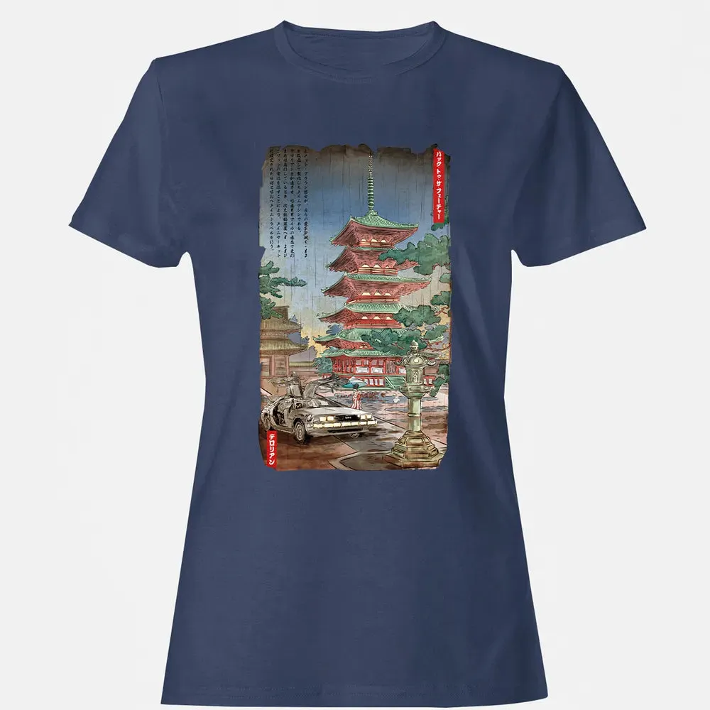 Time Machine In Japan Women's T-shirt - 10