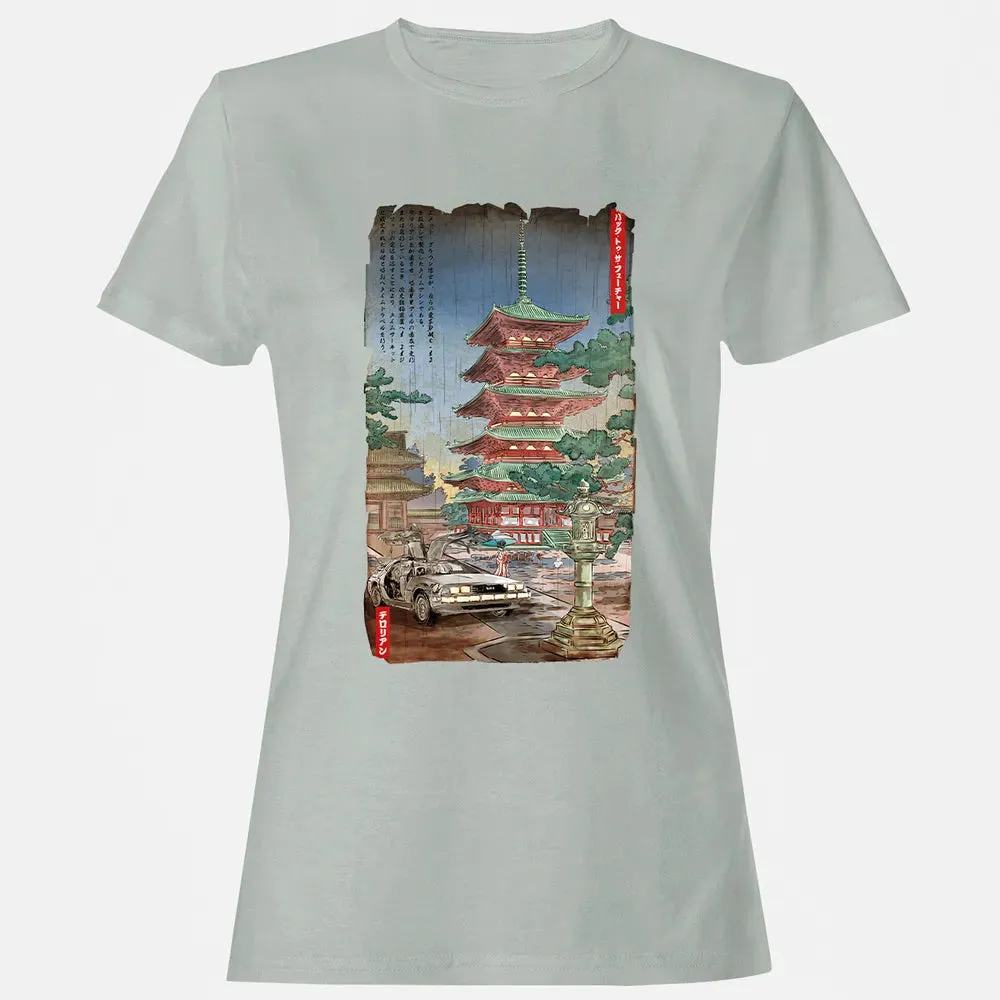 Time Machine In Japan Women's T-shirt - 2