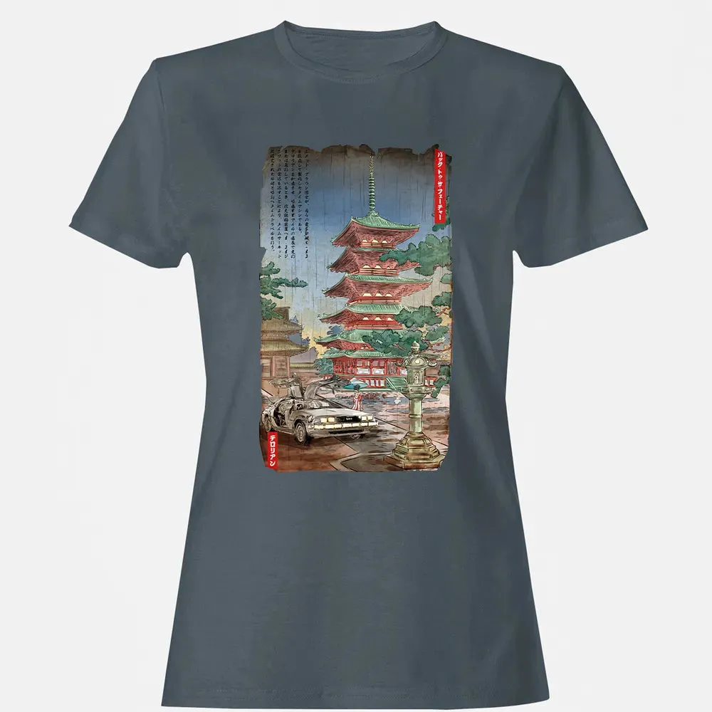 Time Machine In Japan Women's T-shirt - 3