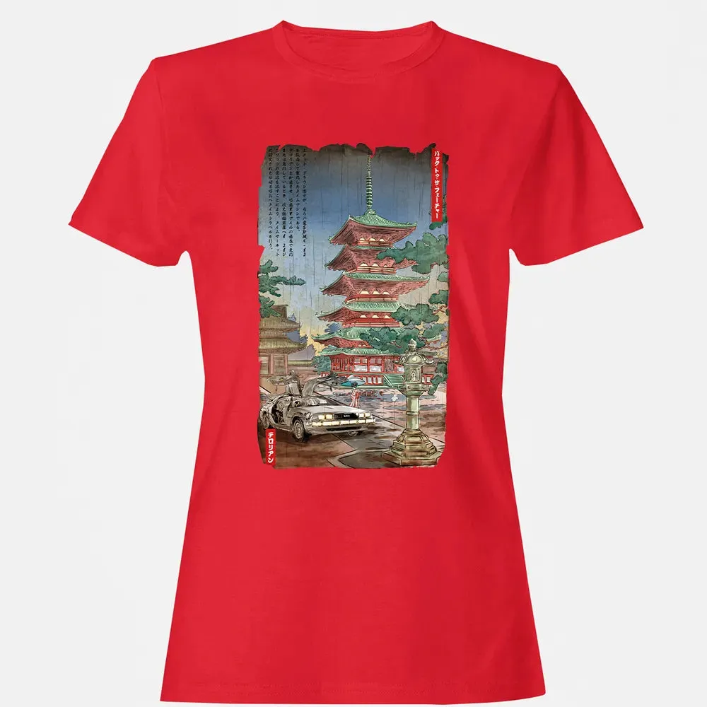 Time Machine In Japan Women's T-shirt - 13