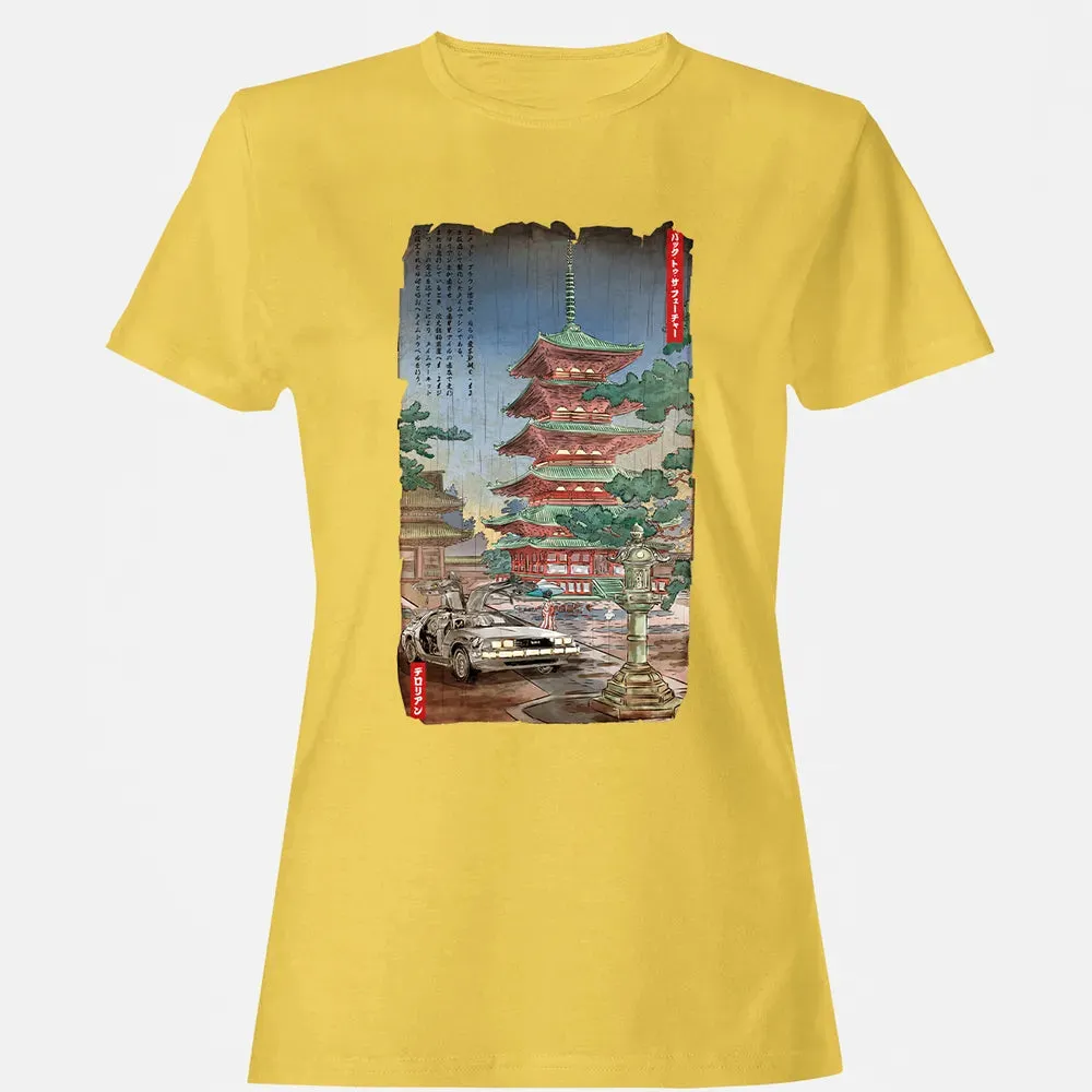 Time Machine In Japan Women's T-shirt - 4