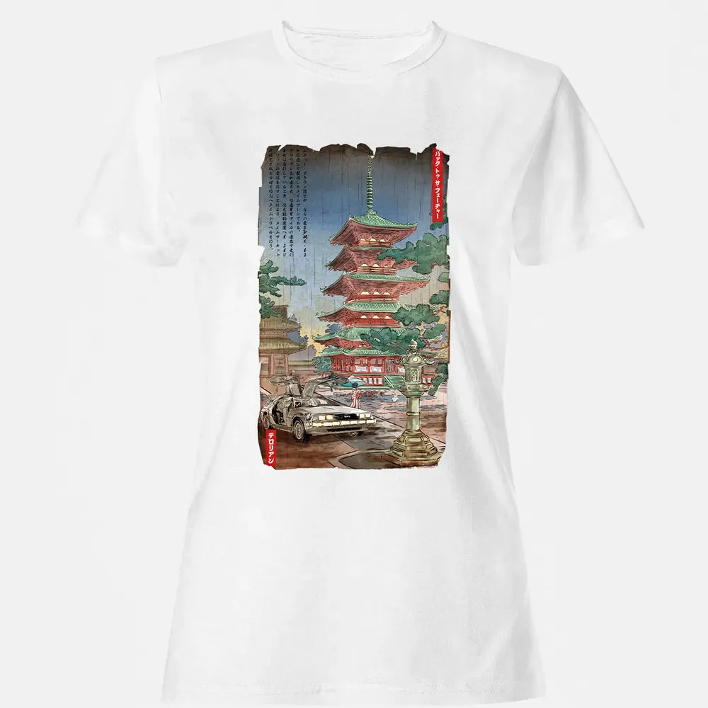 Time Machine In Japan Women's T-shirt - 16