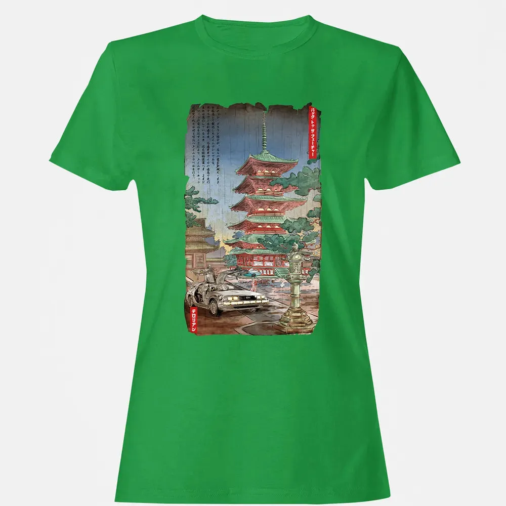 Time Machine In Japan Women's T-shirt - 7