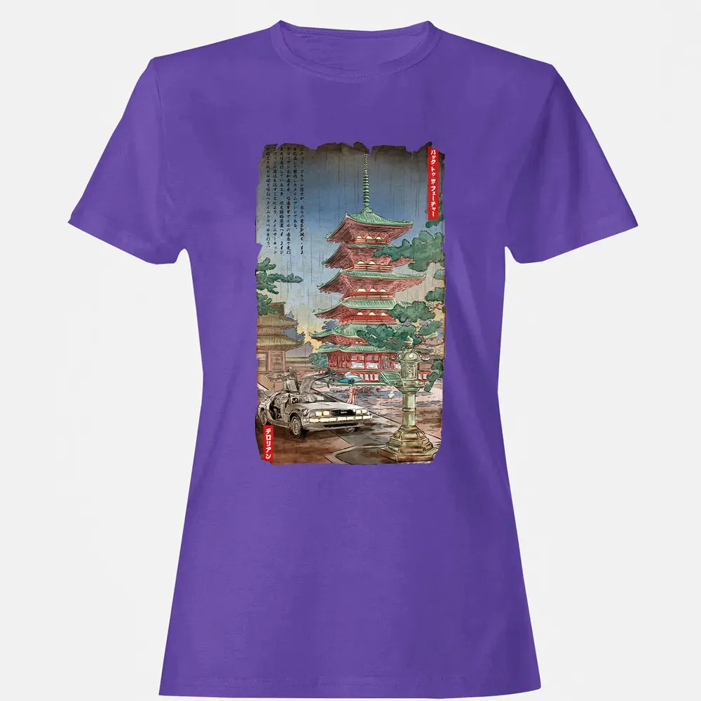 Time Machine In Japan Women's T-shirt - 12