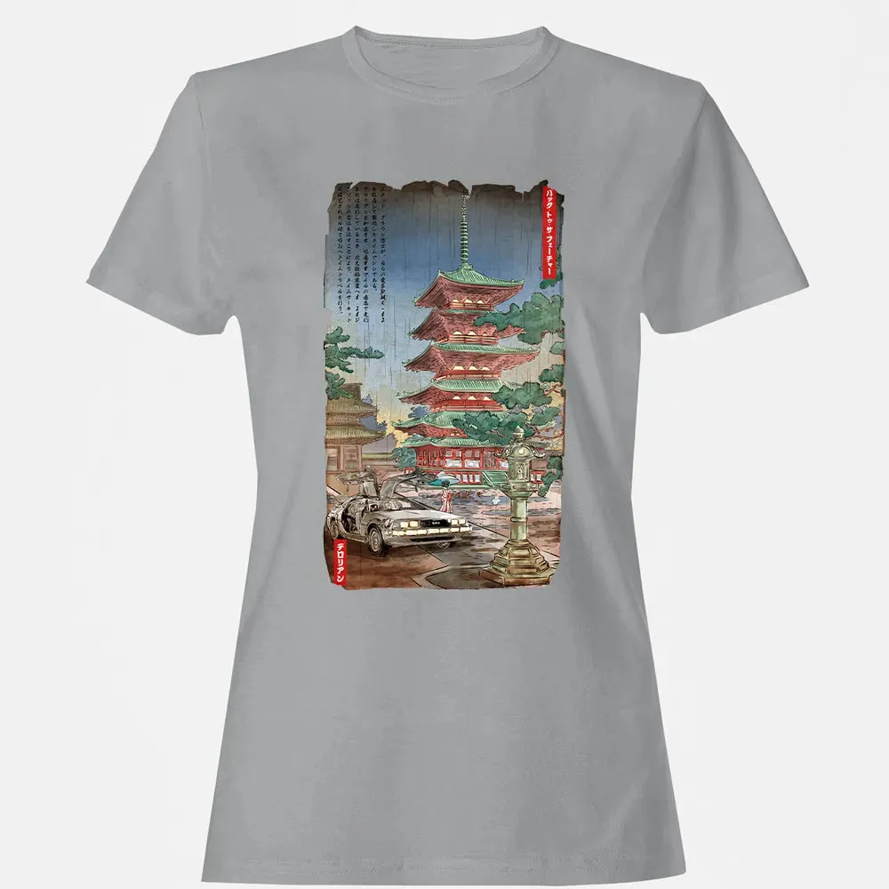 Time Machine In Japan Women's T-shirt - 15
