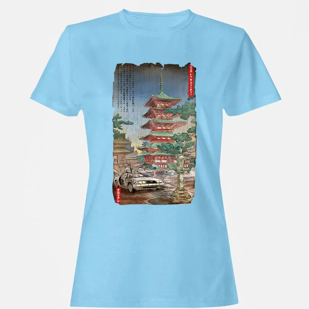 Time Machine In Japan Women's T-shirt - 8