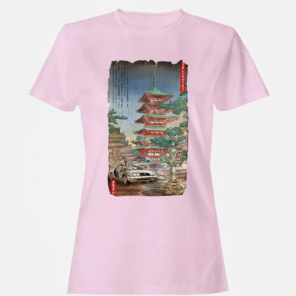 Time Machine In Japan Women's T-shirt - 9