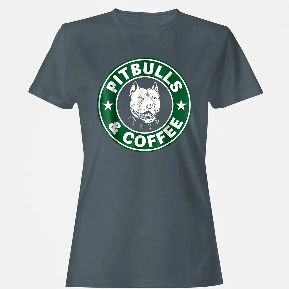 Pitbull and Coffee Women's T-shirt - 3