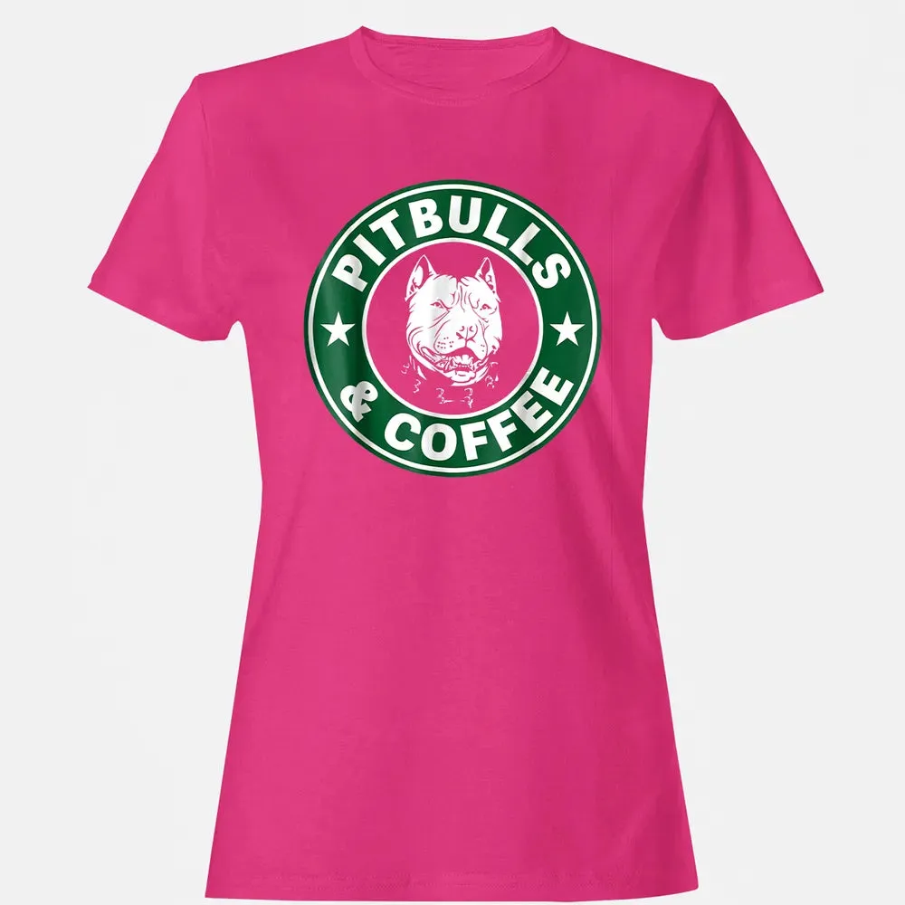 Pitbull and Coffee Women's T-shirt - 6