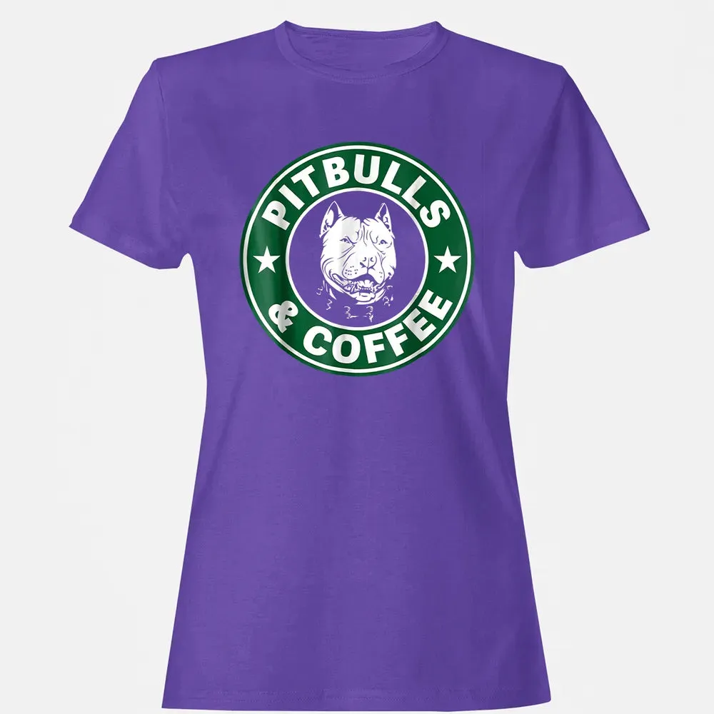Pitbull and Coffee Women's T-shirt - 12