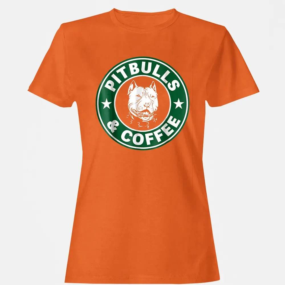 Pitbull and Coffee Women's T-shirt - 11