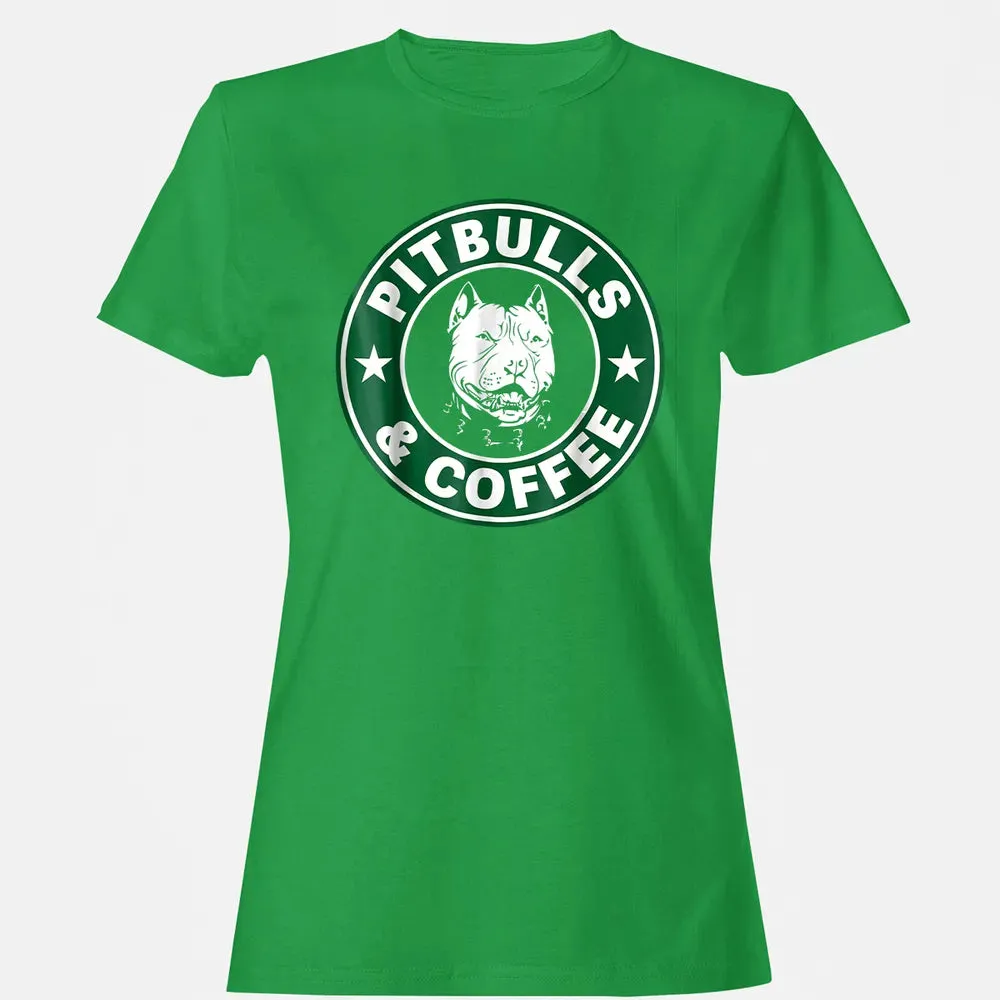 Pitbull and Coffee Women's T-shirt - 7
