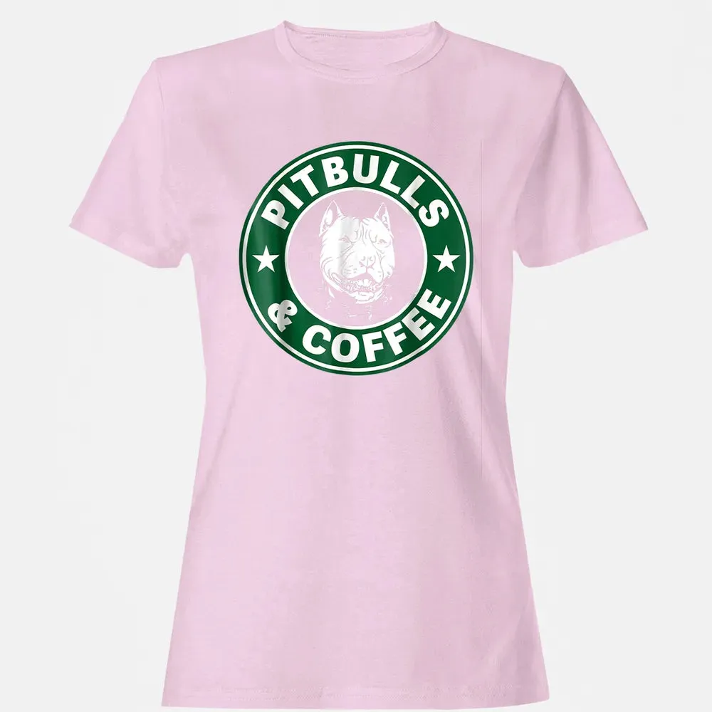Pitbull and Coffee Women's T-shirt - 9