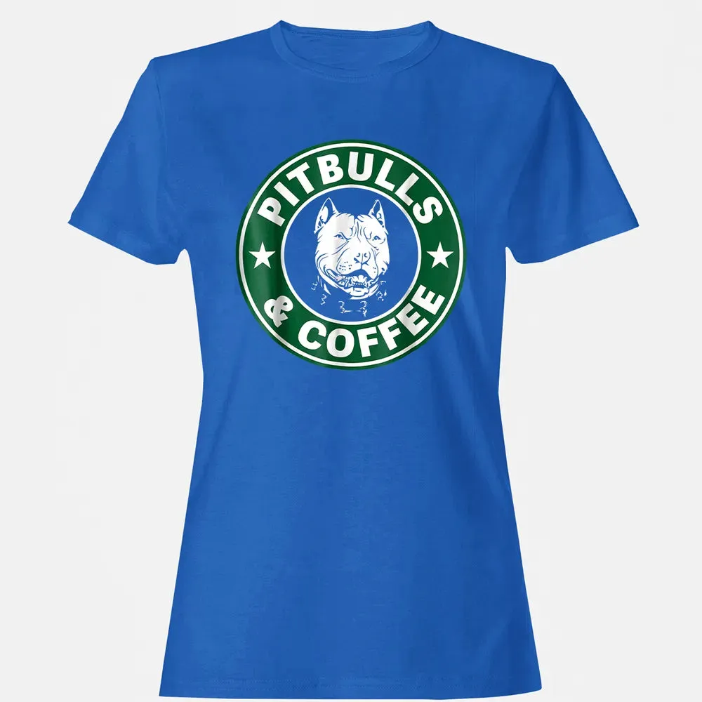 Pitbull and Coffee Women's T-shirt - 14