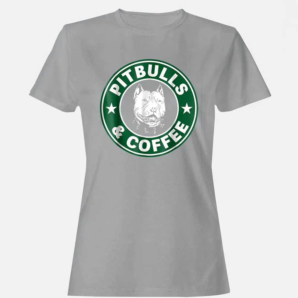 Pitbull and Coffee Women's T-shirt - 15