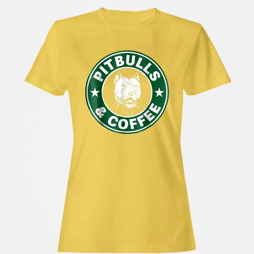Pitbull and Coffee Women's T-shirt - 4