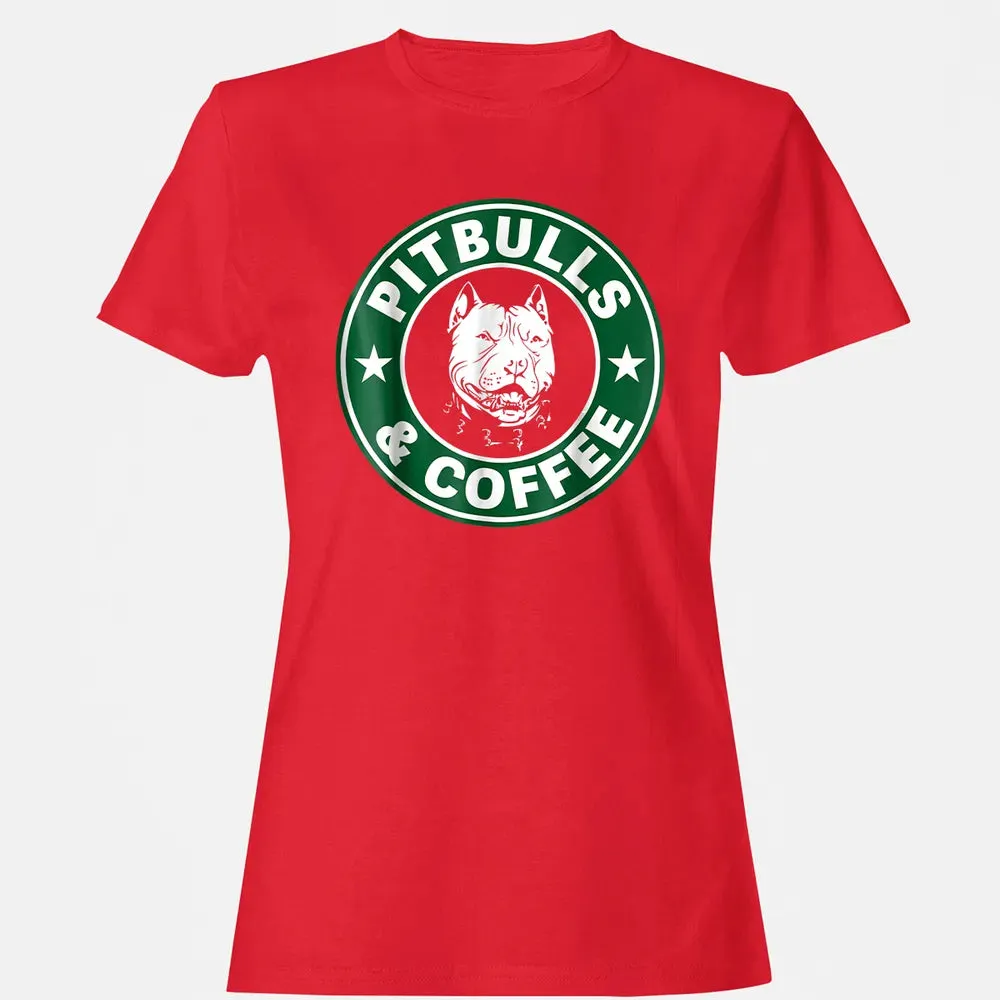 Pitbull and Coffee Women's T-shirt - 13