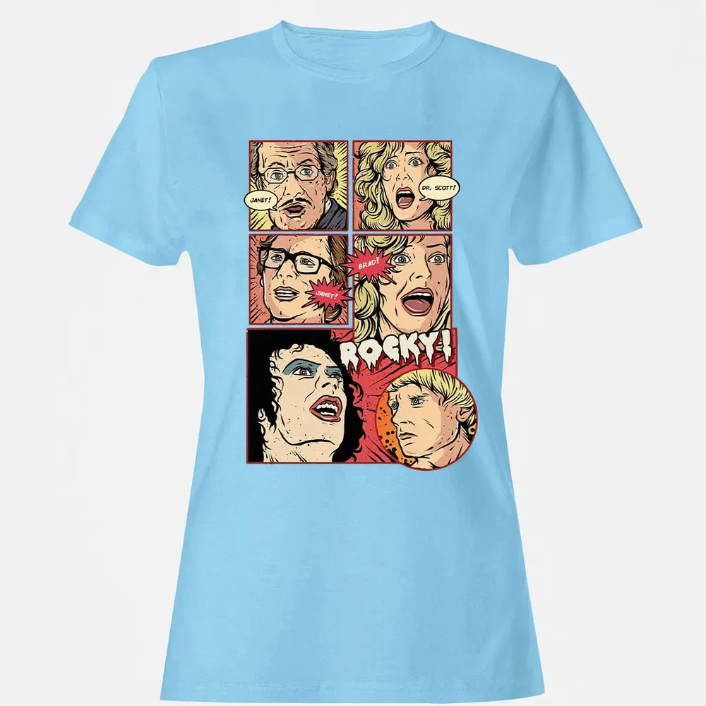 Janet. Scott. Brad. Rocky Women's T-shirt - 8