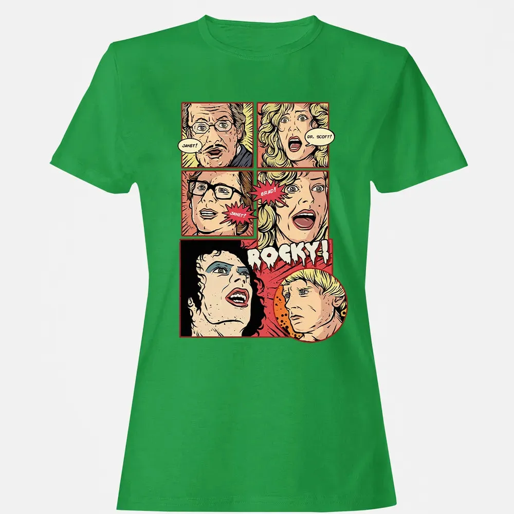 Janet. Scott. Brad. Rocky Women's T-shirt - 7
