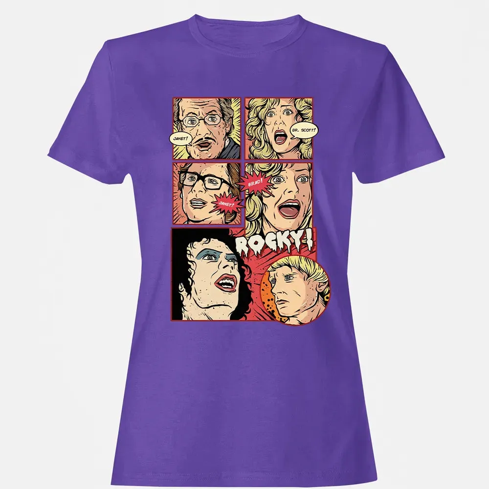Janet. Scott. Brad. Rocky Women's T-shirt - 12