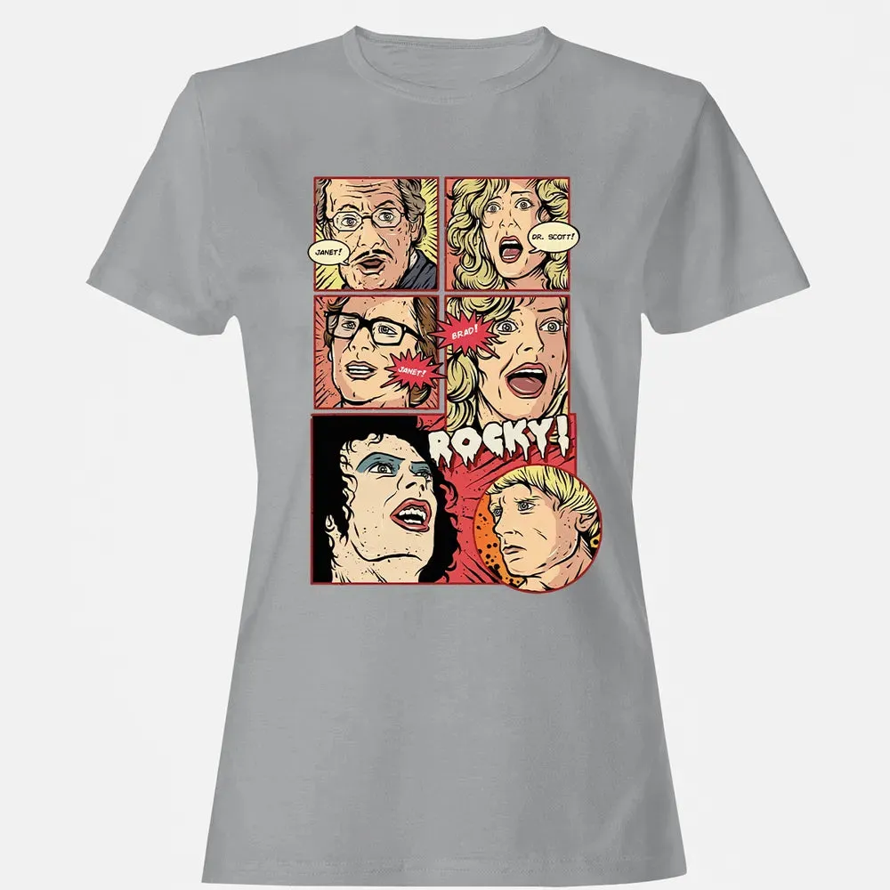 Janet. Scott. Brad. Rocky Women's T-shirt - 15