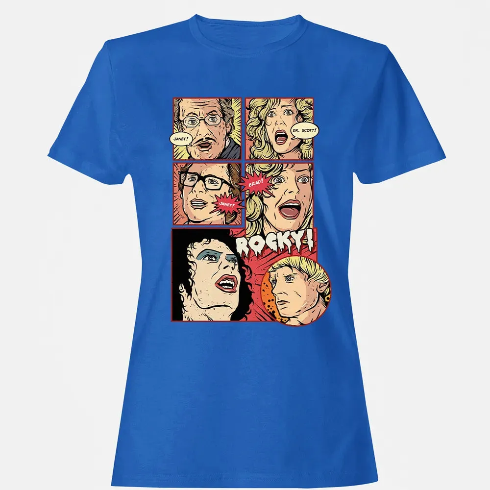 Janet. Scott. Brad. Rocky Women's T-shirt - 14
