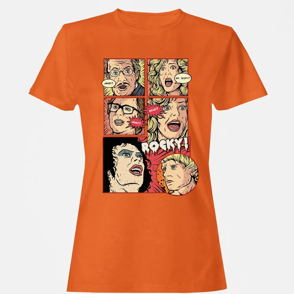 Janet. Scott. Brad. Rocky Women's T-shirt - 11