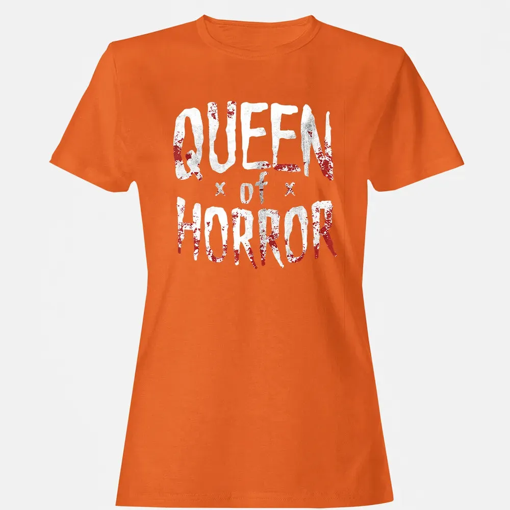 Funny Horror Movie Fan    Halloween Horror Queen Gift Women's T-shirt - 11