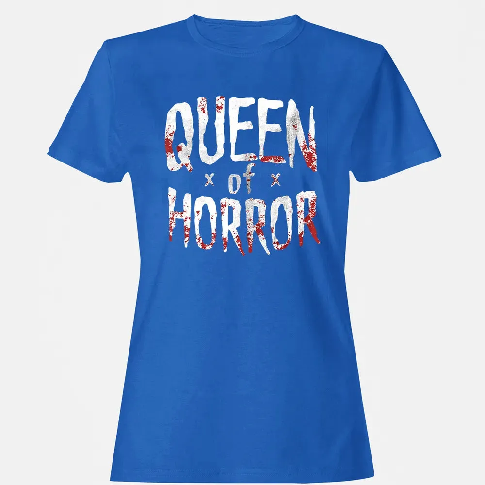 Funny Horror Movie Fan    Halloween Horror Queen Gift Women's T-shirt - 14