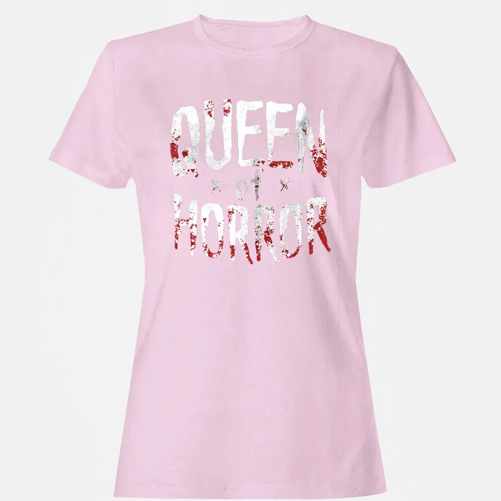 Funny Horror Movie Fan    Halloween Horror Queen Gift Women's T-shirt - 9