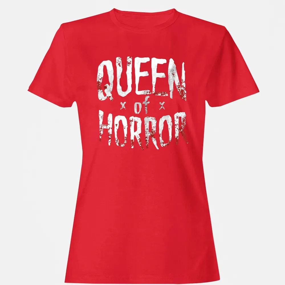 Funny Horror Movie Fan    Halloween Horror Queen Gift Women's T-shirt - 13