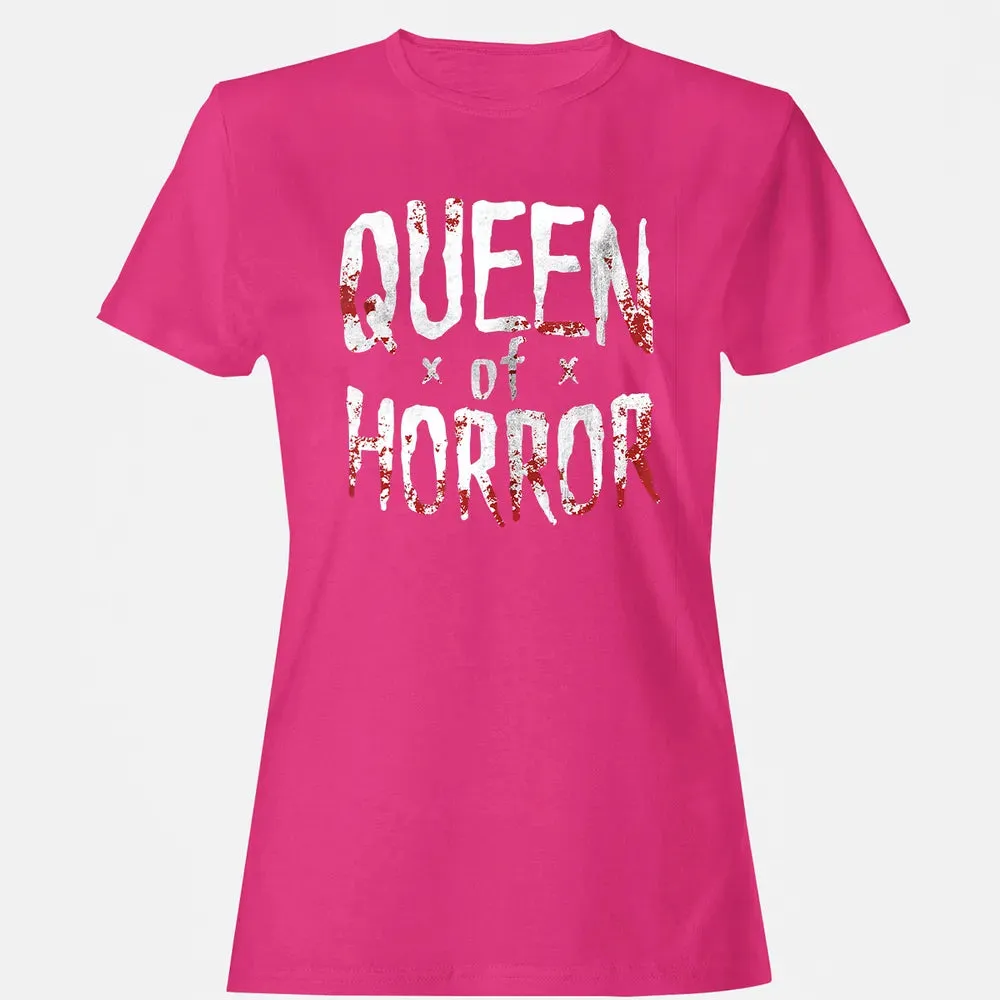 Funny Horror Movie Fan    Halloween Horror Queen Gift Women's T-shirt - 6