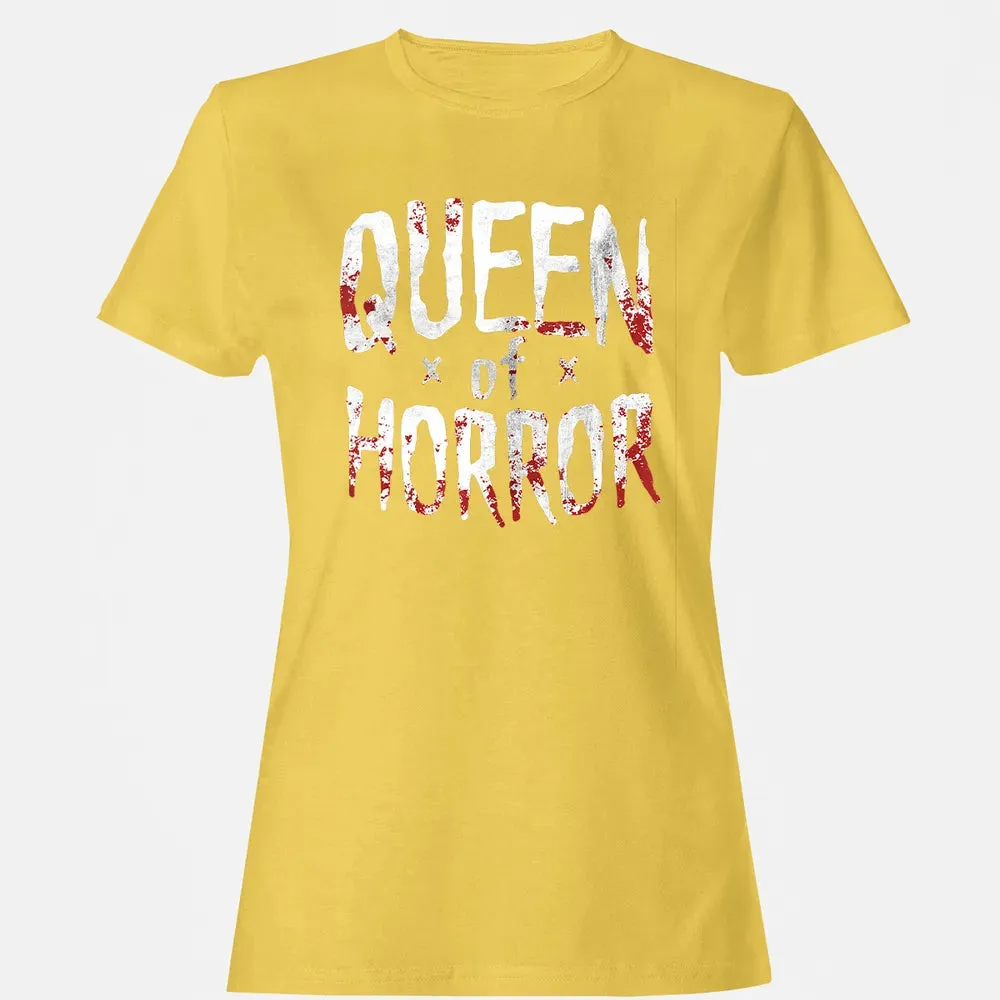Funny Horror Movie Fan    Halloween Horror Queen Gift Women's T-shirt - 4