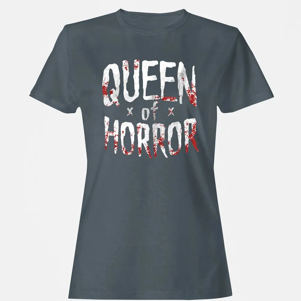 Funny Horror Movie Fan    Halloween Horror Queen Gift Women's T-shirt - 3