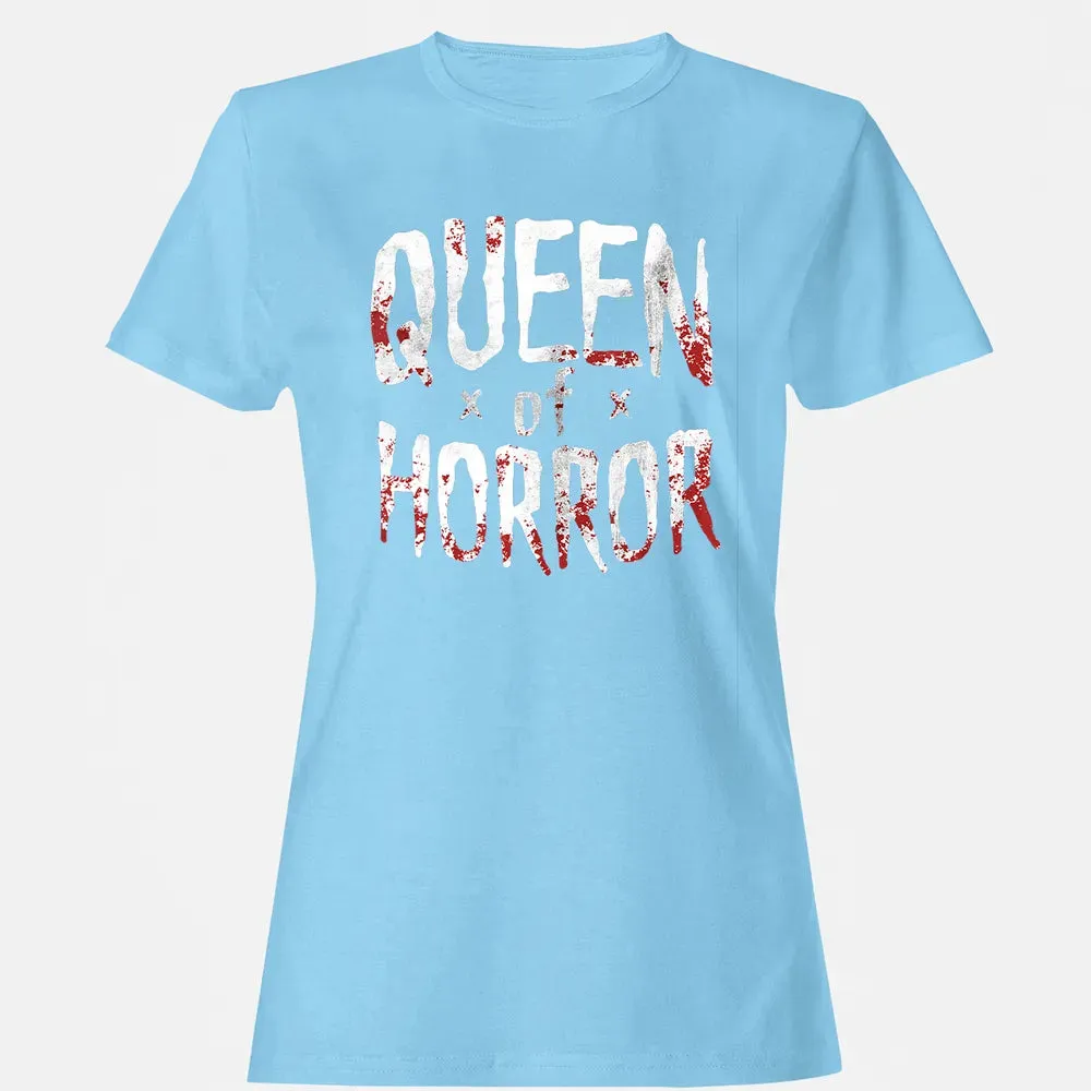 Funny Horror Movie Fan    Halloween Horror Queen Gift Women's T-shirt - 8