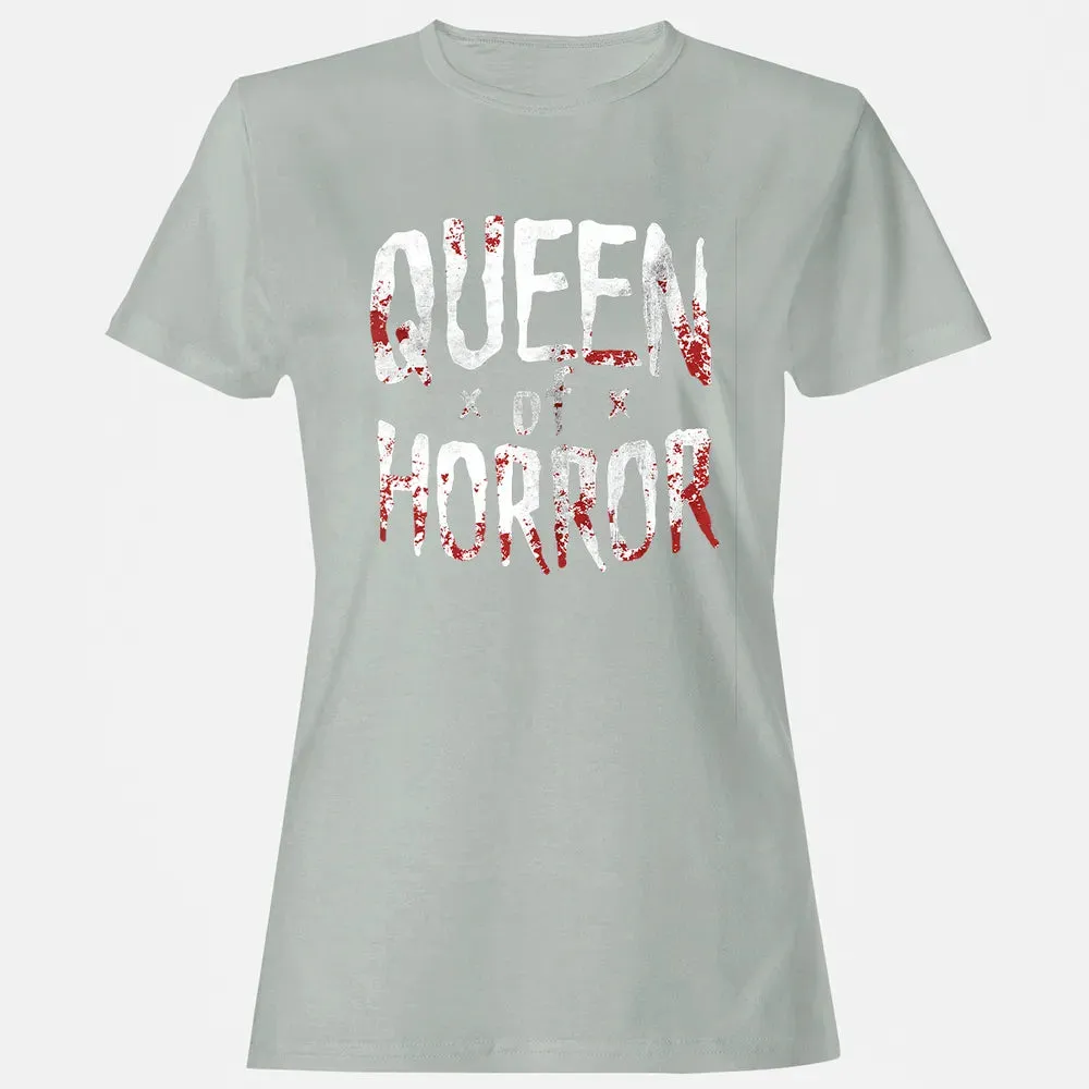 Funny Horror Movie Fan    Halloween Horror Queen Gift Women's T-shirt - 2