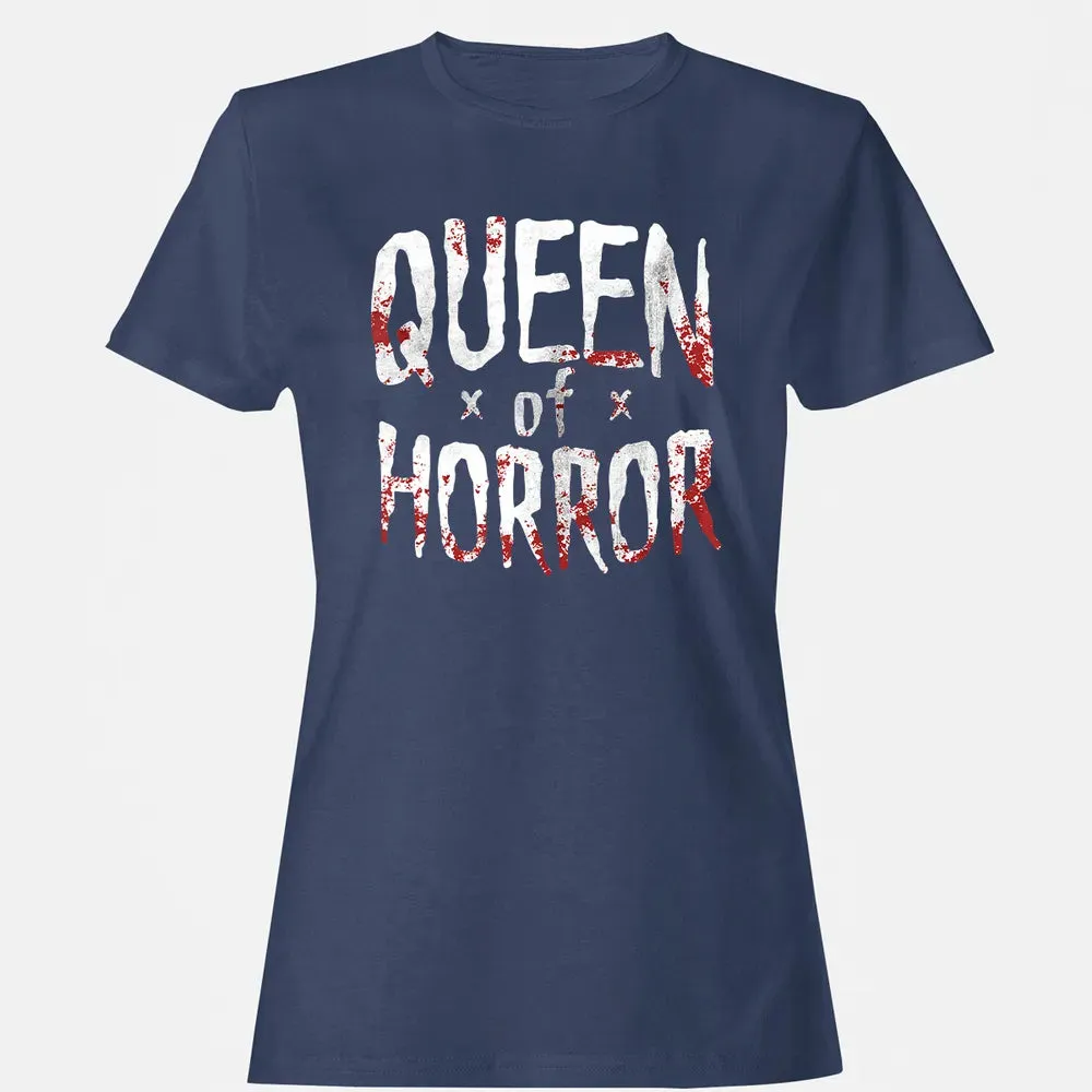 Funny Horror Movie Fan    Halloween Horror Queen Gift Women's T-shirt - 10