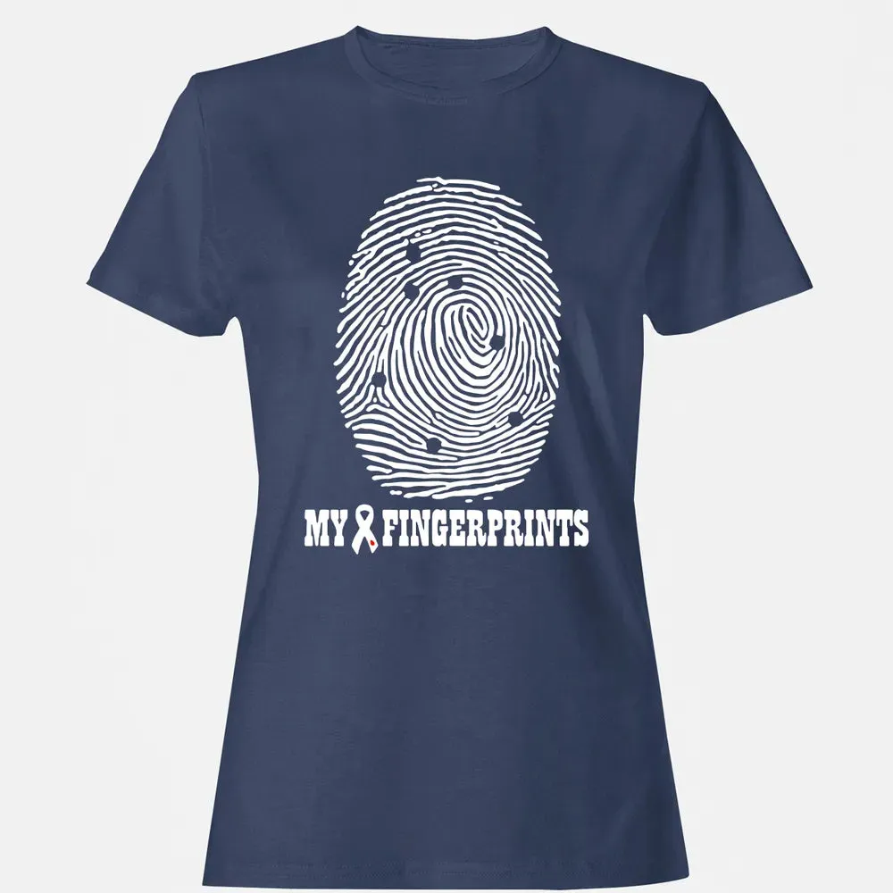My Fingerprints Women's T-shirt - 10
