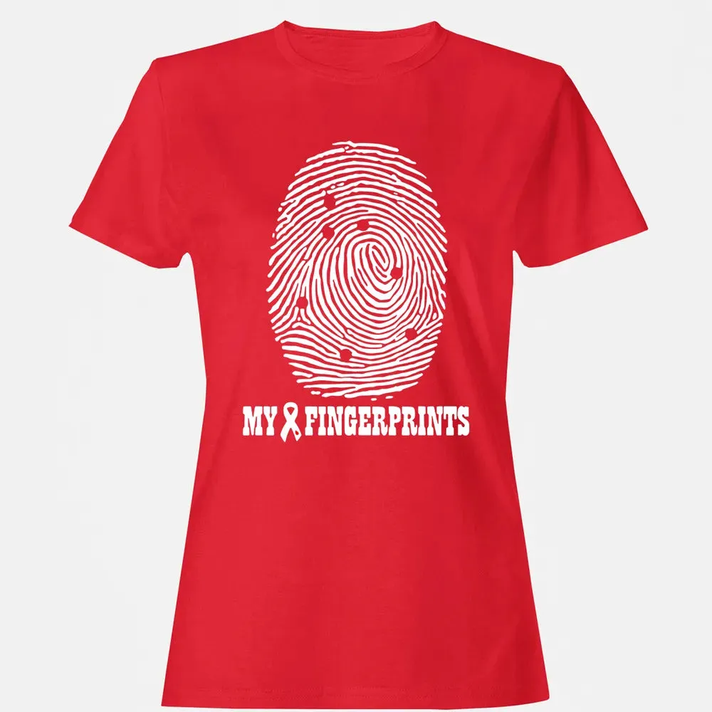 My Fingerprints Women's T-shirt - 13