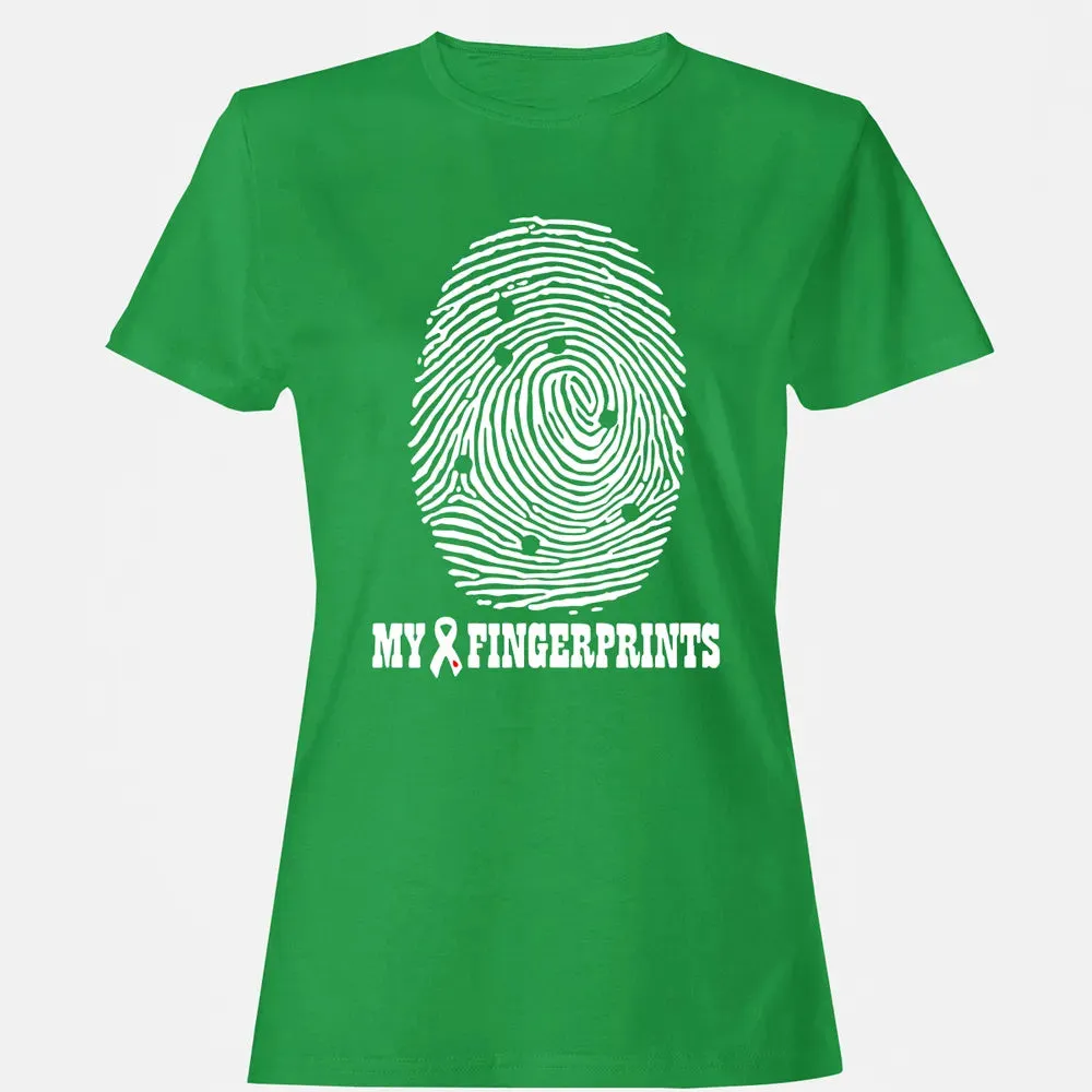 My Fingerprints Women's T-shirt - 7