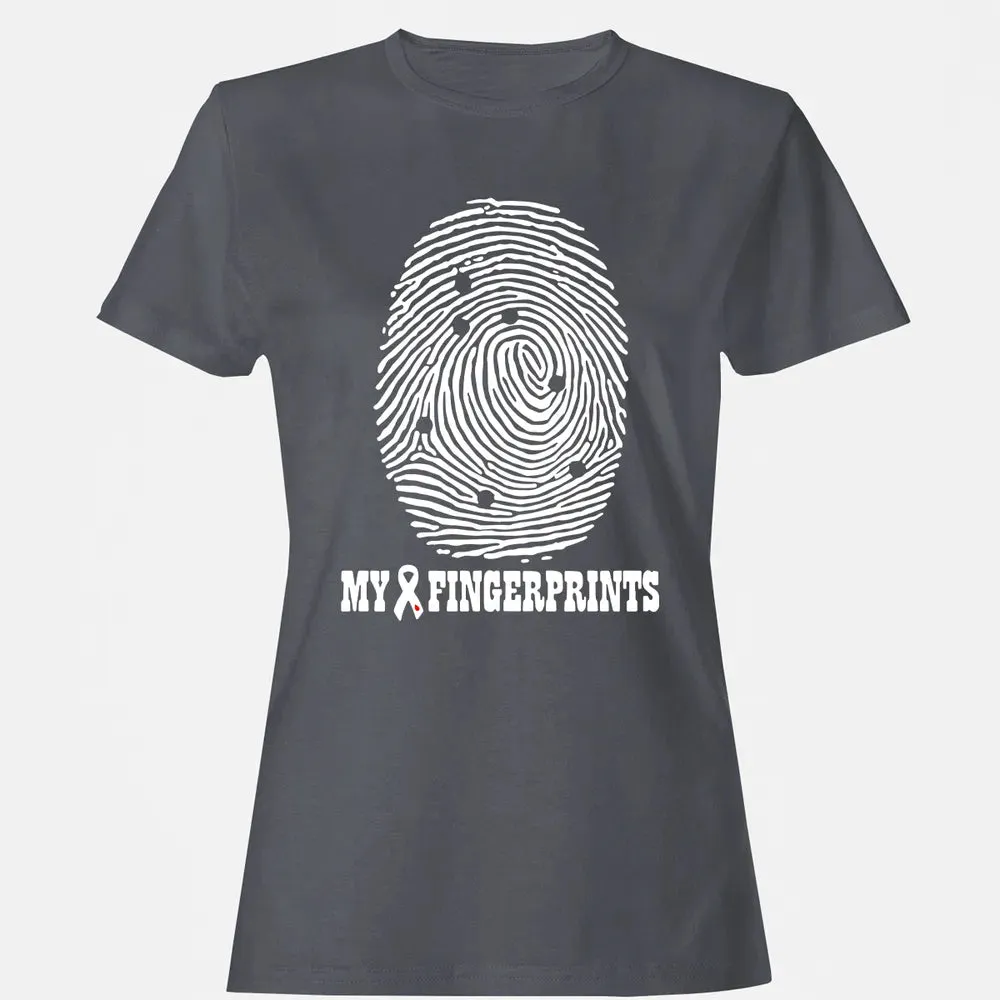 My Fingerprints Women's T-shirt - 5