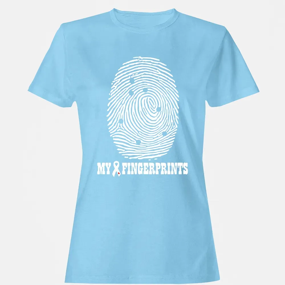 My Fingerprints Women's T-shirt - 8