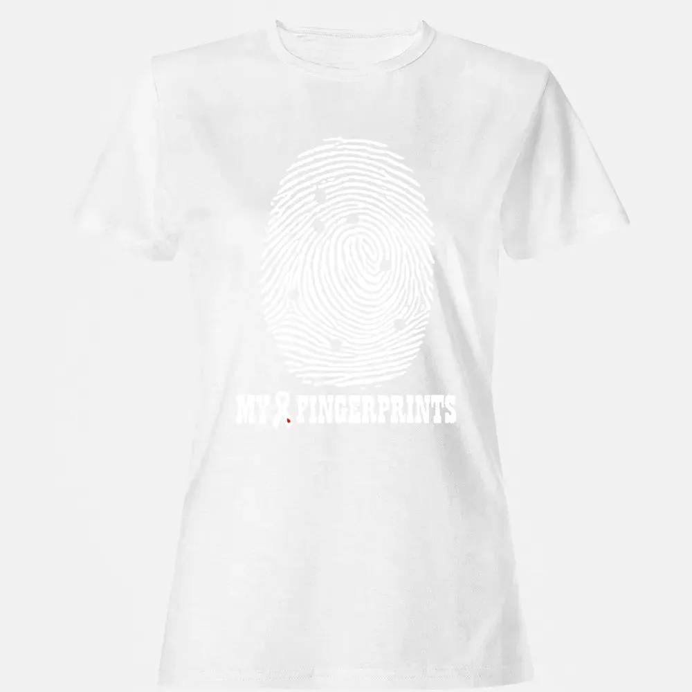 My Fingerprints Women's T-shirt - 16