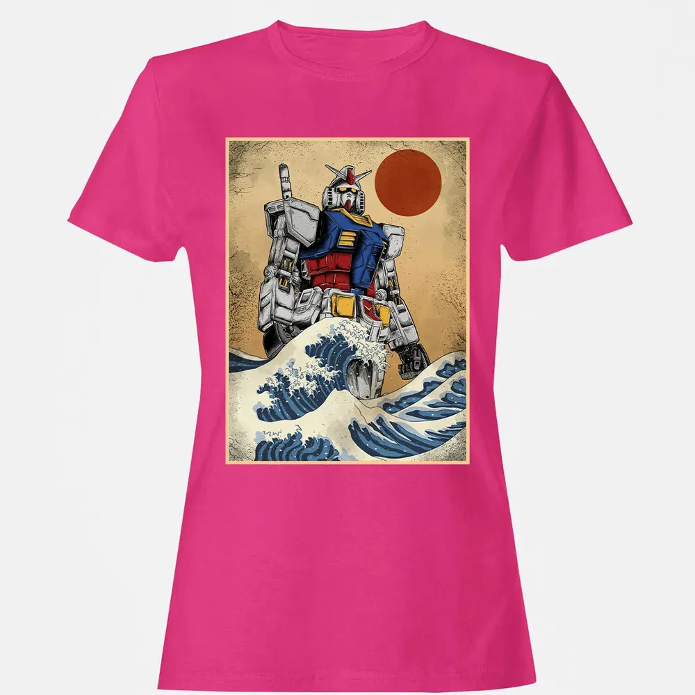 Wave Off Gundam Women's T-shirt - 6