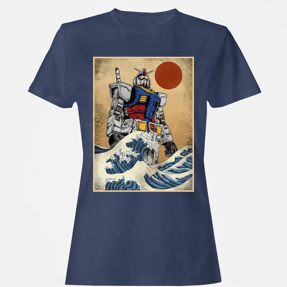 Wave Off Gundam Women's T-shirt - 10