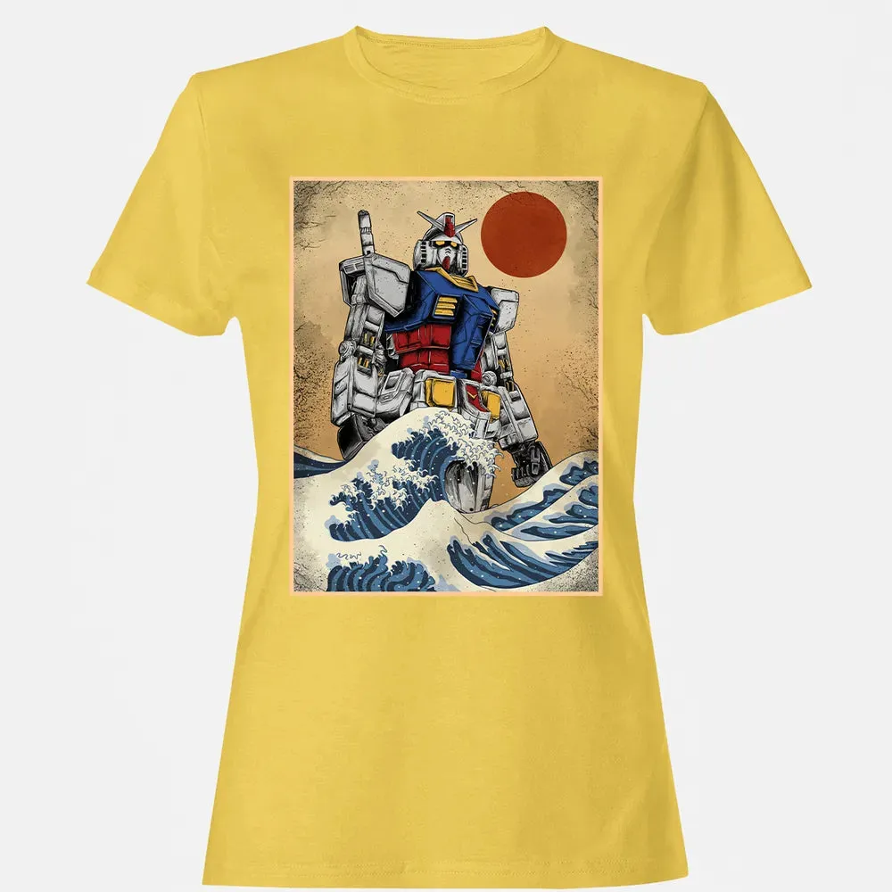 Wave Off Gundam Women's T-shirt - 4