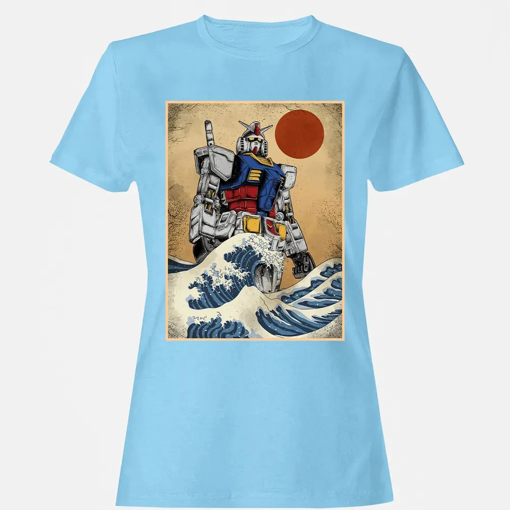 Wave Off Gundam Women's T-shirt - 8