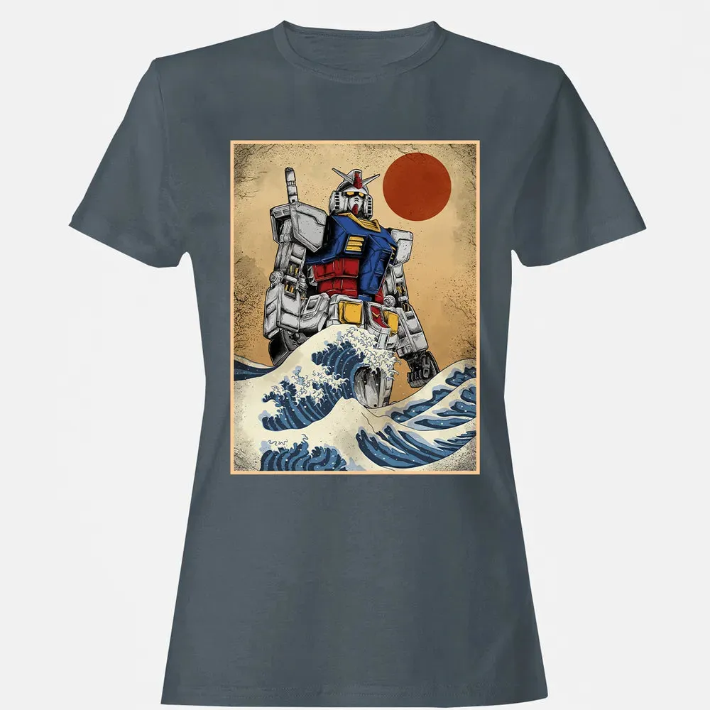 Wave Off Gundam Women's T-shirt - 3